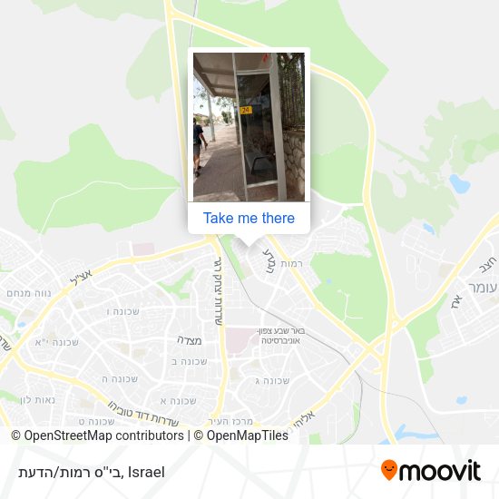 בי''ס רמות/הדעת map