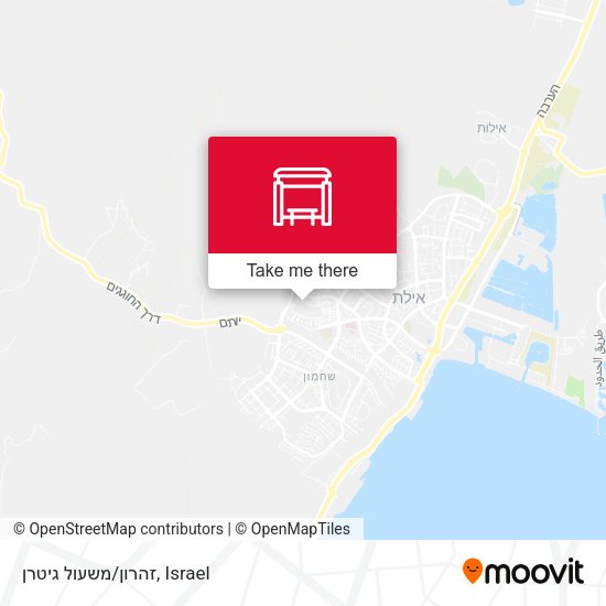 Карта זהרון/משעול גיטרן