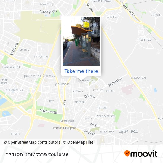 Карта צבי פרנק/יוחנן הסנדלר