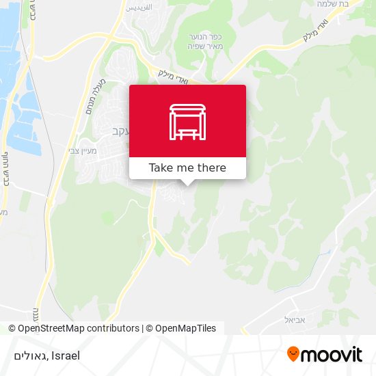 גאולים map