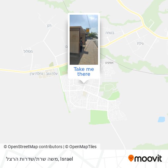 Карта משה שרת/שדרות הרצל