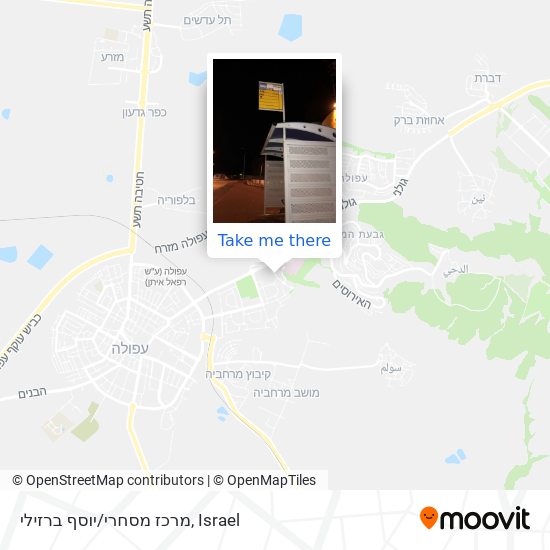 מרכז מסחרי/יוסף ברזילי map