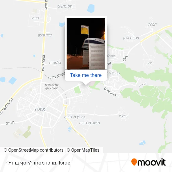 Карта מרכז מסחרי/יוסף ברזילי