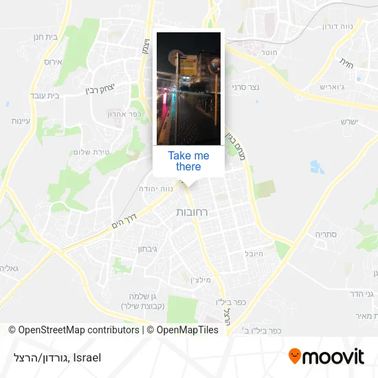 Карта גורדון/הרצל