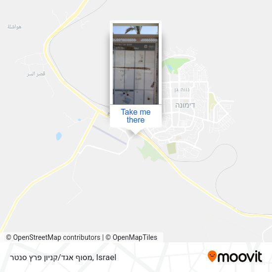 מסוף אגד/קניון פרץ סנטר map