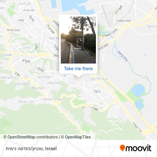 טכניון/הנדסה כימית map