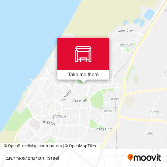 Карта הכורמים/שאר ישוב