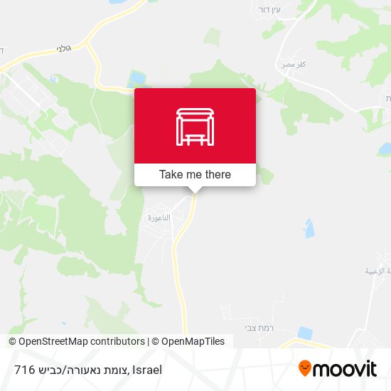 צומת נאעורה/כביש 716 map