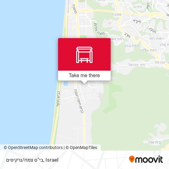 בי''ס צמח/נרקיסים map