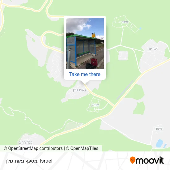 Карта מסעף נאות גולן
