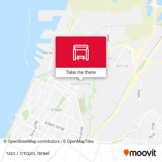 העבודה / הנגר map