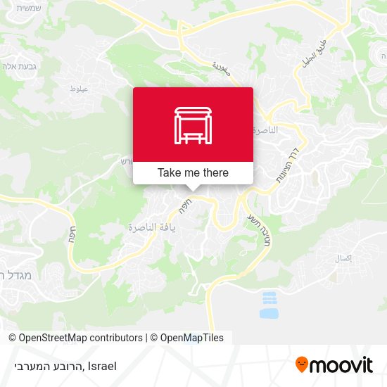 Карта הרובע המערבי