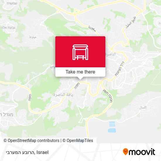 Карта הרובע המערבי