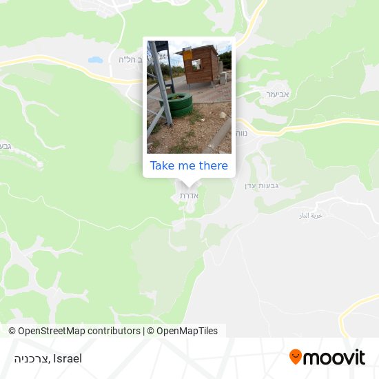 צרכניה map
