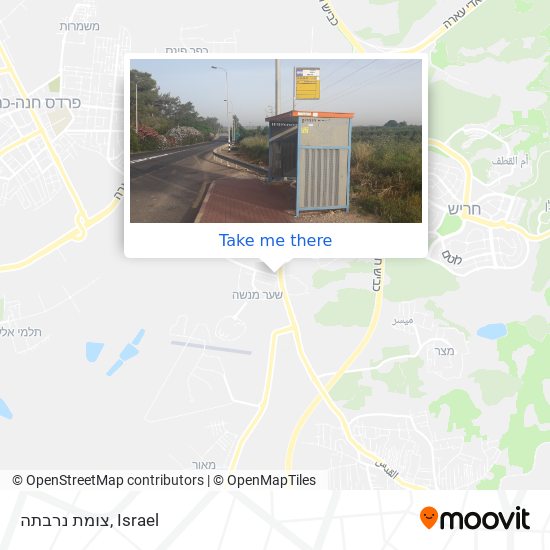 צומת נרבתה map