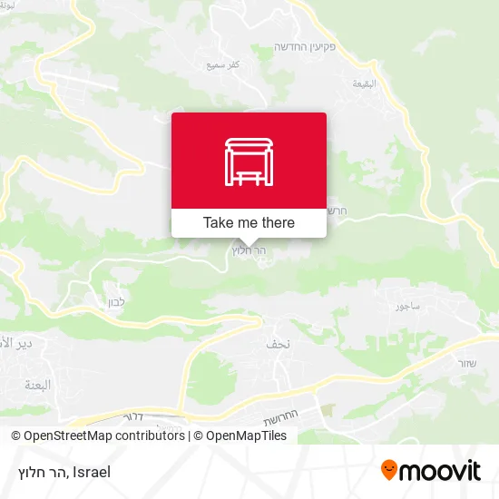 Карта הר חלוץ