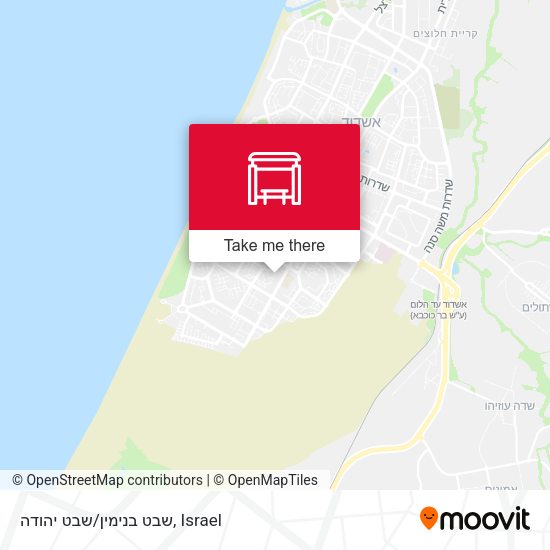 שבט בנימין/שבט יהודה map
