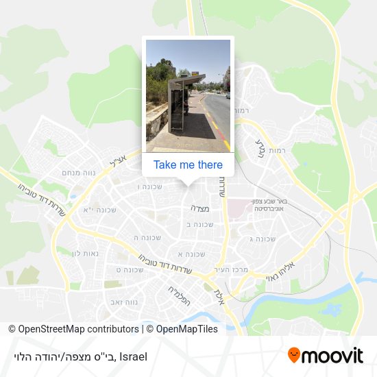 בי''ס מצפה/יהודה הלוי map