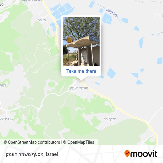 Карта מסעף משמר העמק