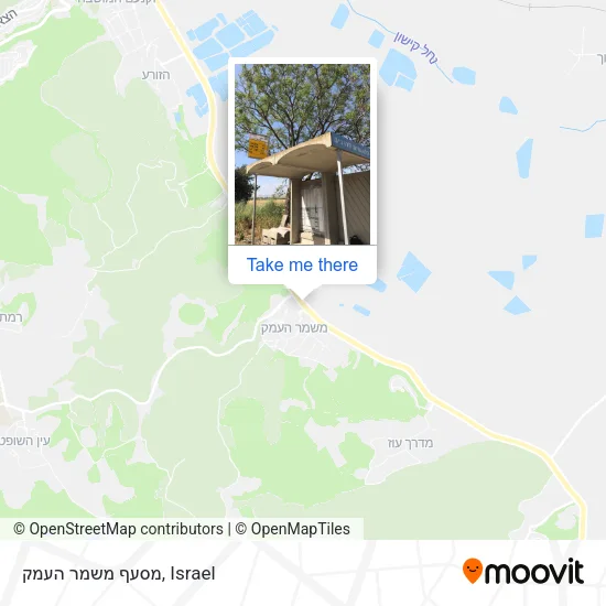 Карта מסעף משמר העמק