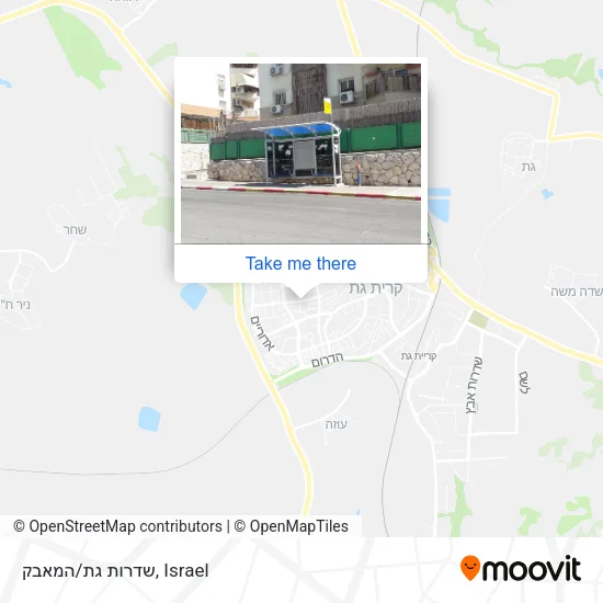 Карта שדרות גת/המאבק