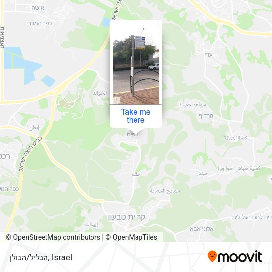 Карта הגליל/הגולן