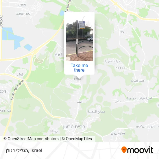 Карта הגליל/הגולן