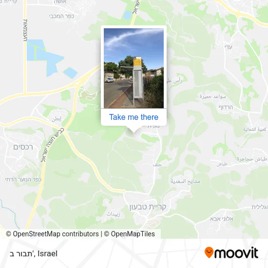Карта תבור ב'