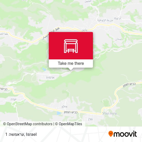 Карта עראמשה 1