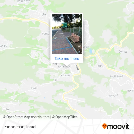 Карта מרכז מסחרי