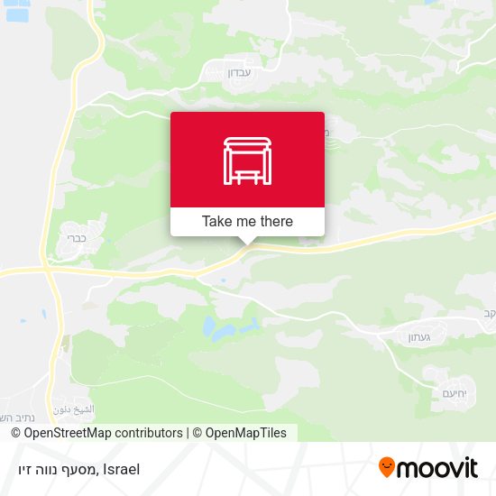Карта מסעף נווה זיו