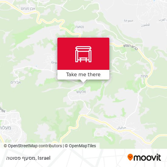 מסעף פסוטה map