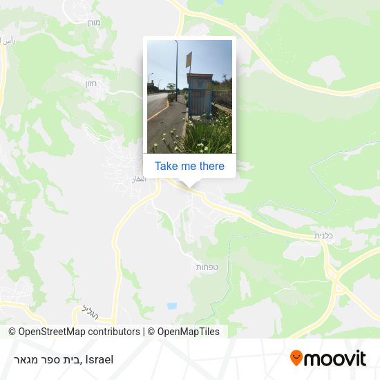 בית ספר מגאר map