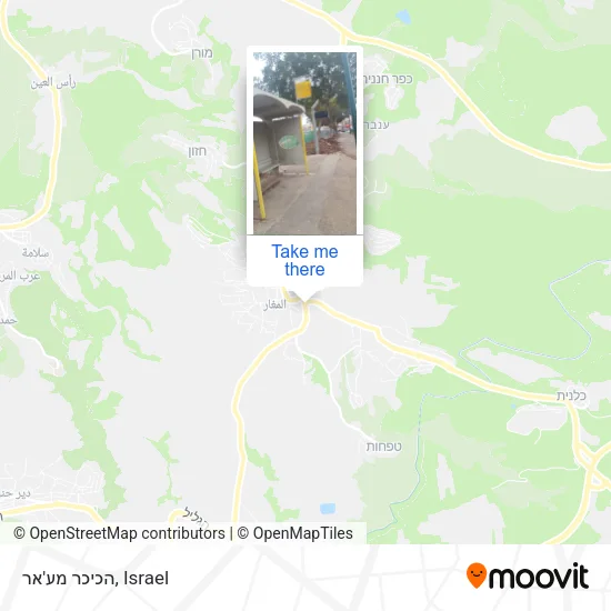Карта הכיכר מע'אר