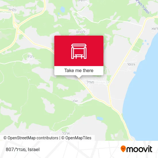 מגדל/807 map