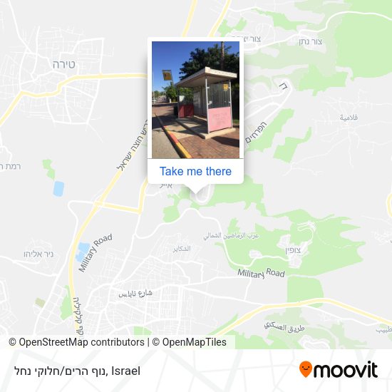 נוף הרים/חלוקי נחל map