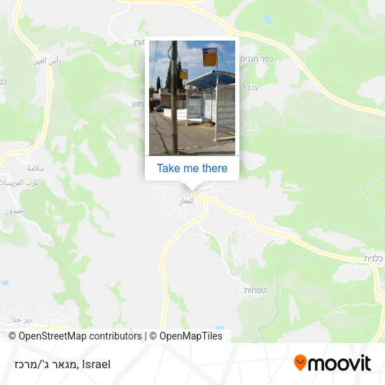 Карта מגאר ג'/מרכז