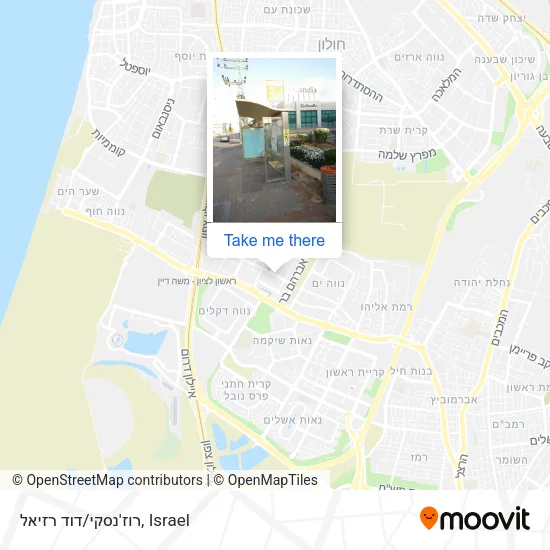 Карта רוז'נסקי/דוד רזיאל