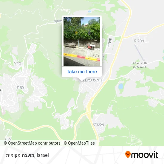 Карта מועצה מקומית