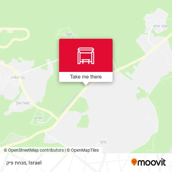 Карта מנחת פיק