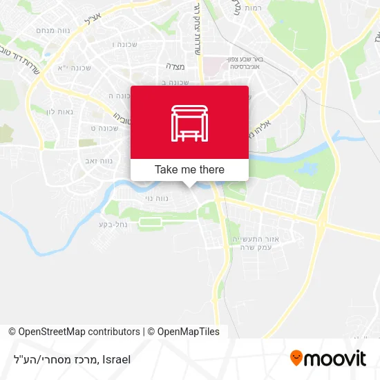 Карта מרכז מסחרי/הע''ל