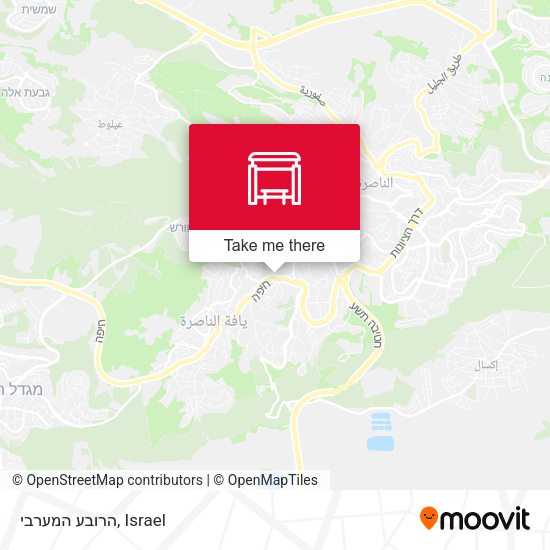 הרובע המערבי map