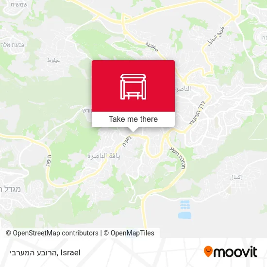 Карта הרובע המערבי