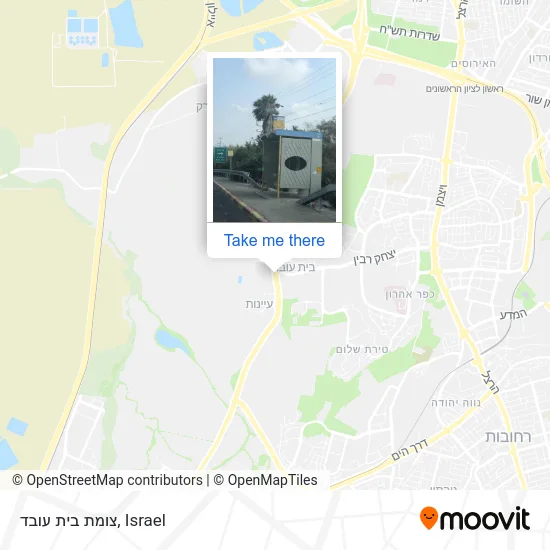 Beit Oved Junction map