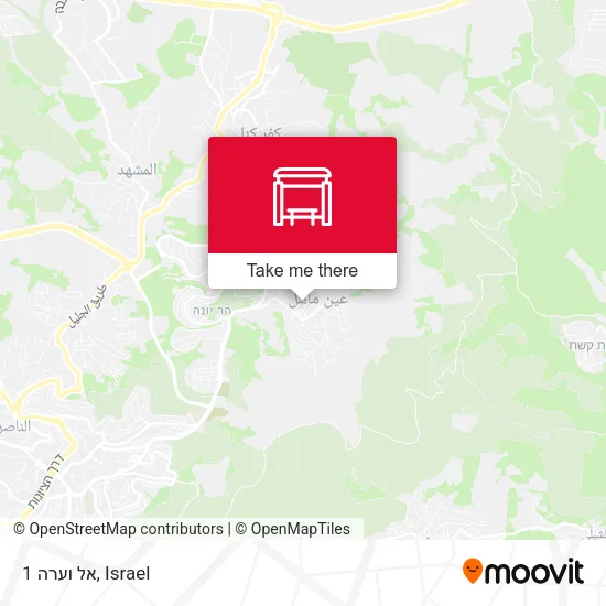 Карта אל וערה 1