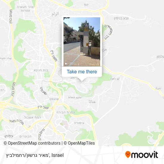 Карта מאיר גרשון/רחמילביץ'