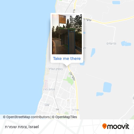 צומת שומרת map