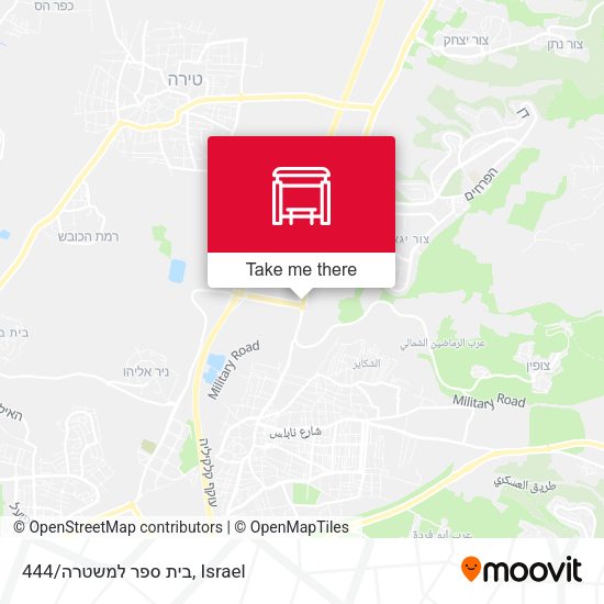 בית ספר למשטרה/444 map