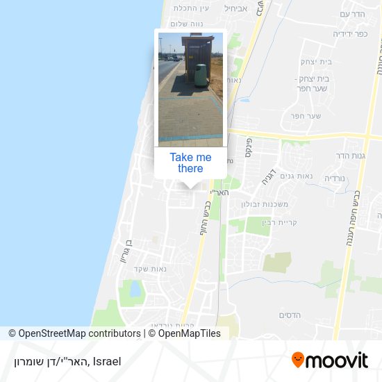 האר''י/דן שומרון map