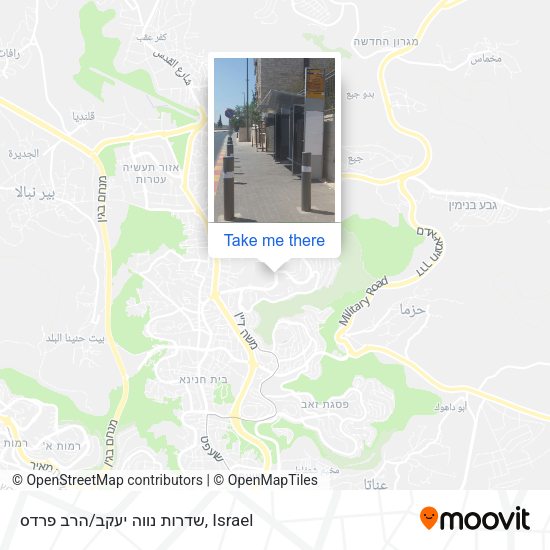 שדרות נווה יעקב/הרב פרדס map